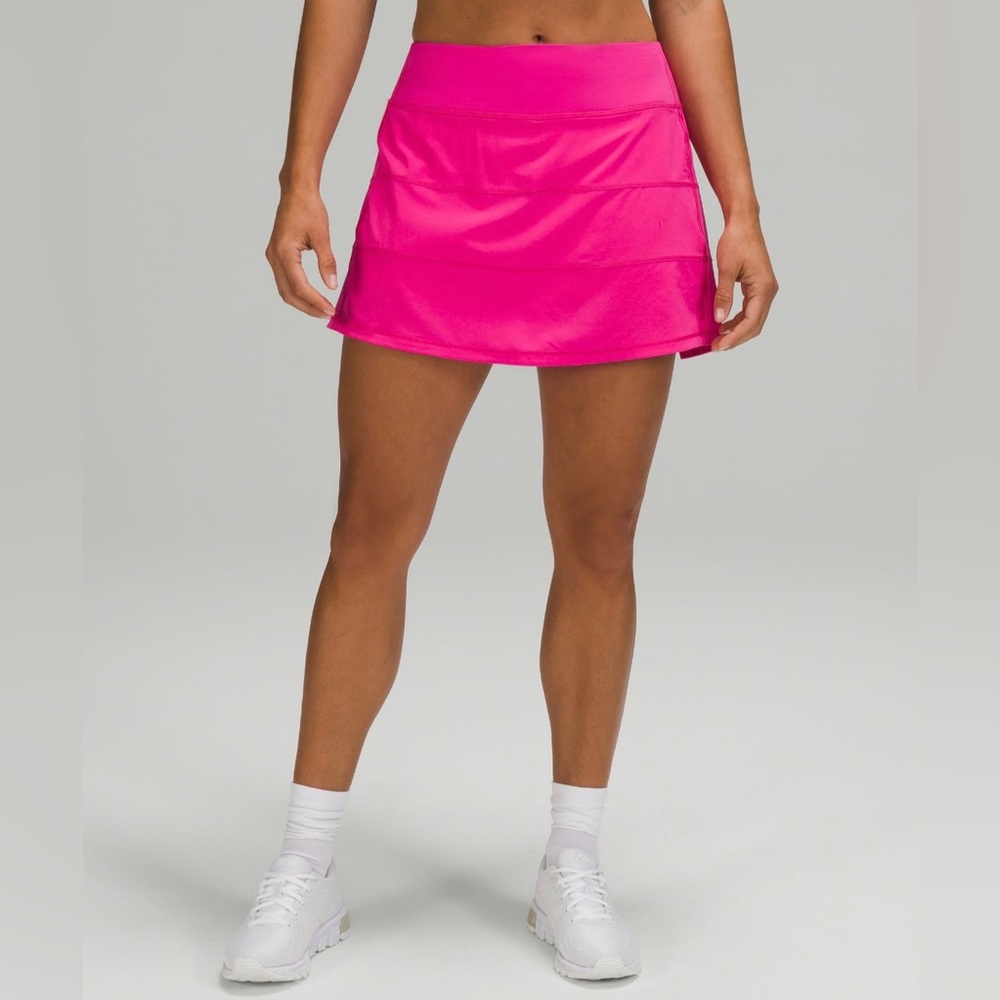 Lululemon Pace Rival Skirt in Sonic Pink Size 6 TALL